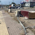 Kavşakta feci kaza güvenlik kamerasında: 1 ölü, 1 yaralı