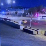 Kavşakta feci kaza güvenlik kamerasında: 1 ölü, 1 yaralı