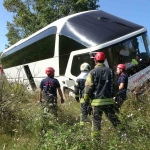 Kocaeli’de tur otobüsü yan yattı: 43 kişi bir saatte kurtarıldı