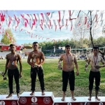 Körfezli güreşçiler Akyazı’da madalya kürsüsüne çıktı