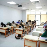 Öğrencilere seviye belirleme sınavı yapıldı