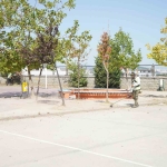 Okul bahçelerinde yabani ot temizliği