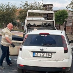 Otomobil, çöp konteynerine çarparak takla attı: 1 yaralı