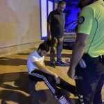 Otomobil ile motosiklet kafa kafaya çarpıştı: 1 yaralı