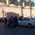 Otomobilin çarptığı yaya yaralandı