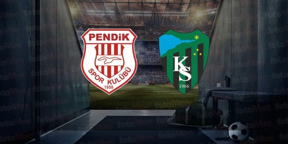 Pendikspor – Kocaelispor maçı ne zaman? Saat kaçta? Hangi kanalda canlı yayınlanacak? | Trendyol 1. Lig