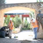 Şekerpınar Mezarlığı’nda temizlik yapıldı