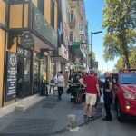 Solaryum cihazının kablosunda çıkan yangın korkuttu