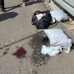 Tırla çarpışan aracın kapısı koptu: Yolcu yola düştü