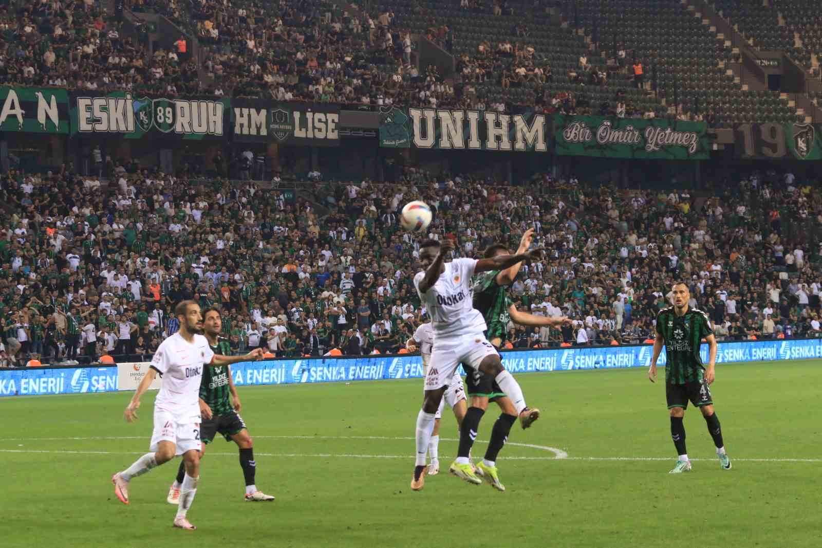 Trendyol 1. Lig: Kocaelispor: 2 - Gençlerbirliği: 1