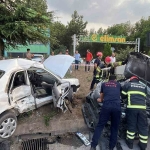 Kartepe’de iki otomobil çarpıştı: 3 yaralı