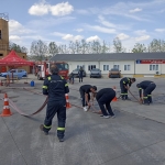Kimya fabrikasının ekipleri yangına doğru müdahaleyi öğrendi