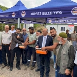 Körfez’de yeni caminin temeli atıldı