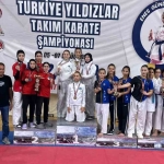 Körfez’in karate takımı Türkiye ikincisi oldu