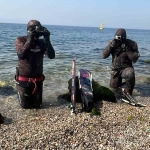 Marmara’da 2 dalgıç, 320 kilogram orkinos avladı