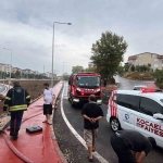 Sağanak bastırdı, Derince sular altında kaldı
