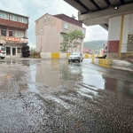 Sağanak D-100’de ulaşımı aksattı