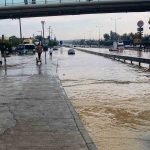 Sel suları yolu trafiğe kapattı, İstanbul’a D-100’den ulaşım kesildi