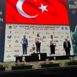Sinem Erdoğan dünya üçüncüsü oldu