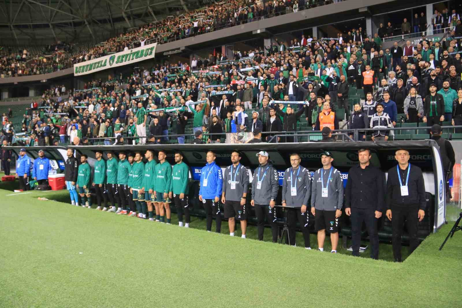Trendyol 1. Li̇g: Kocaeli̇spor: 0 - Şanlıurfaspor: 0