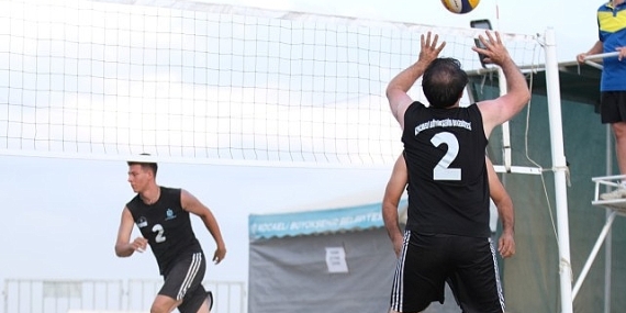 Zafer Bayramı’nda Sekapark’ta voleybol heyecanı