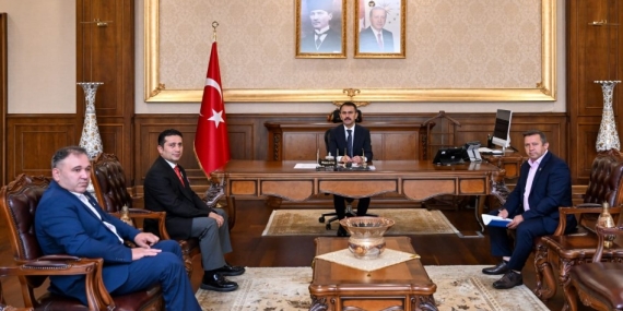 Vali İlhami Aktaş’a Ziyaret