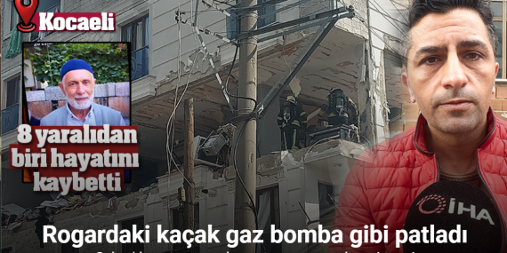 Patlama sonrası vatandaşın isyanı: “Patlamanın sorumlusu PALGAZ”