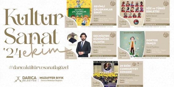 Darıca Beledi̇yesi̇ Kültür Sanat Sezonu Başlıyor