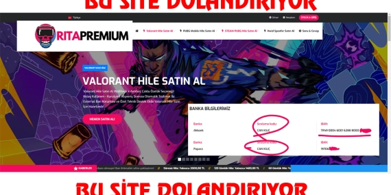 DOLANDIRICILIK UYARISI VE SUÇ DUYURUSU