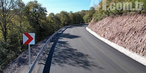 Gebze Mudarlı köy yoluna yeni üstyapı
