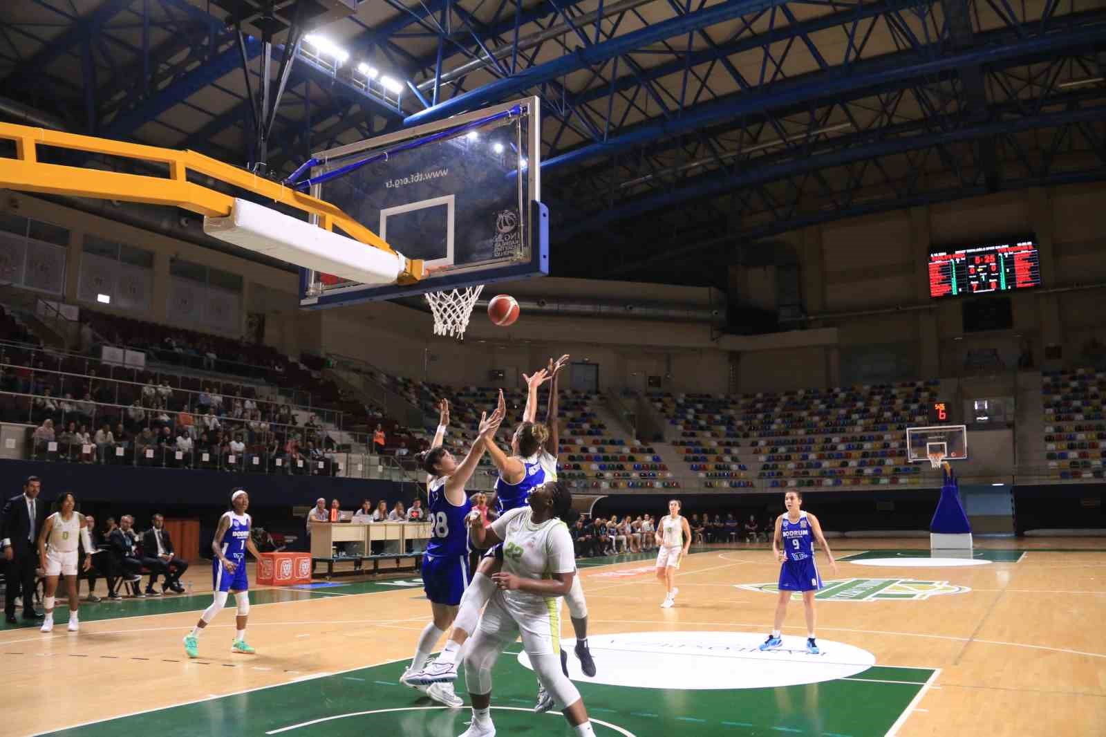 Kadınlar Basketbol Süper Li̇gi̇: Dani̇los Pi̇zza: 65 - Bodrum Basketbol: 87