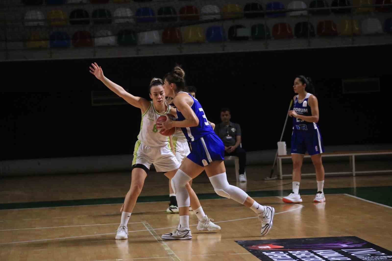 Kadınlar Basketbol Süper Li̇gi̇: Dani̇los Pi̇zza: 65 - Bodrum Basketbol: 87