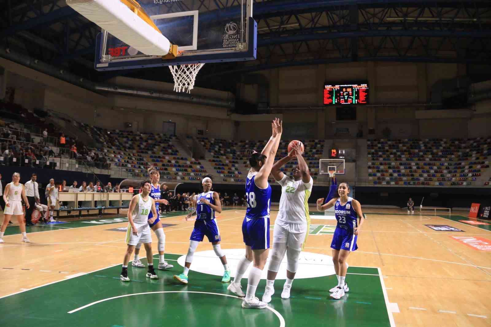 Kadınlar Basketbol Süper Li̇gi̇: Dani̇los Pi̇zza: 65 - Bodrum Basketbol: 87