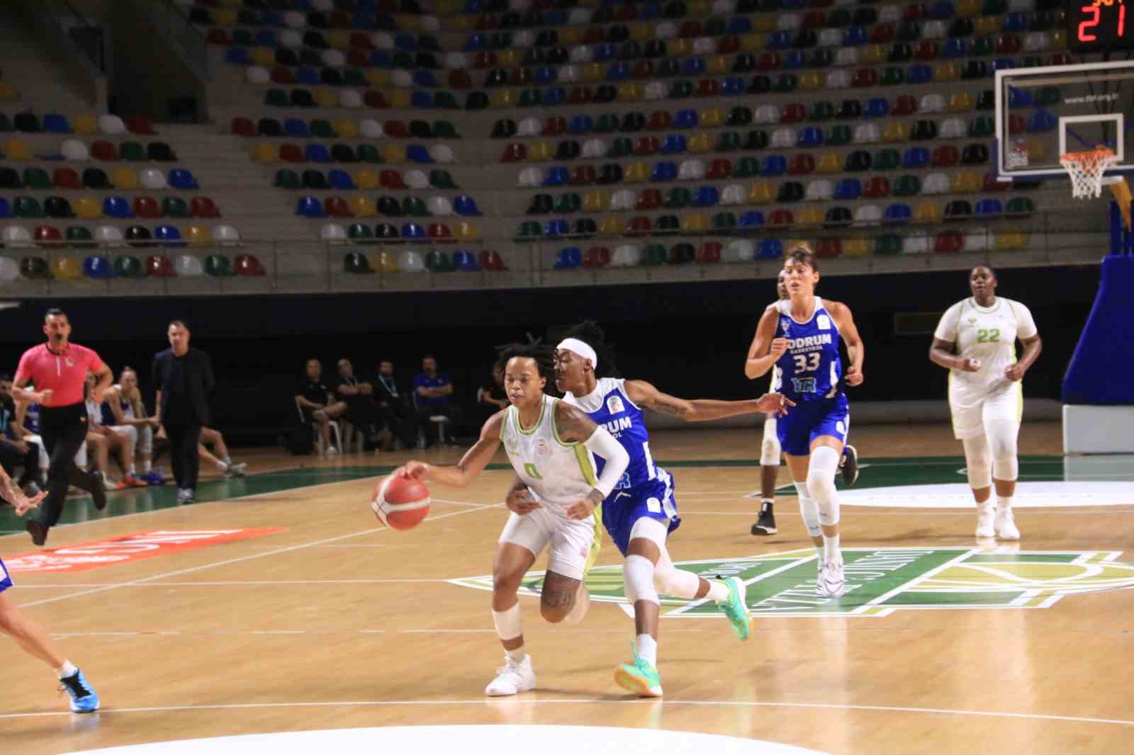 Kadınlar Basketbol Süper Li̇gi̇: Dani̇los Pi̇zza: 65 - Bodrum Basketbol: 87