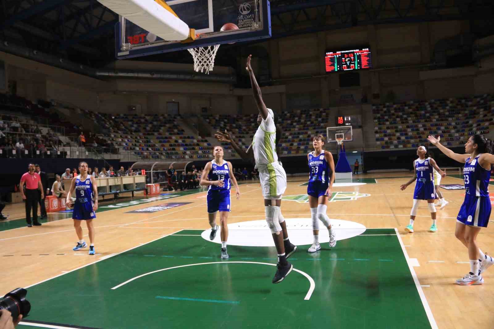 Kadınlar Basketbol Süper Li̇gi̇: Dani̇los Pi̇zza: 65 - Bodrum Basketbol: 87