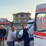 Kamyonete Çarpan Otomobi̇li̇n Sürücüsü Ağır Yaralandı