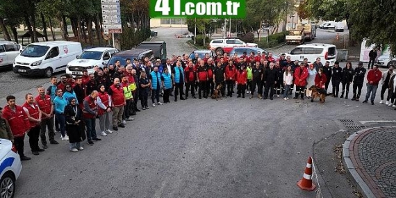 Kocaeli’den Söğüt’e afet tatbikatı konvoyu