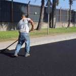 Körfezde 1 Günde 500 Ton Asfalt Seri̇ldi̇