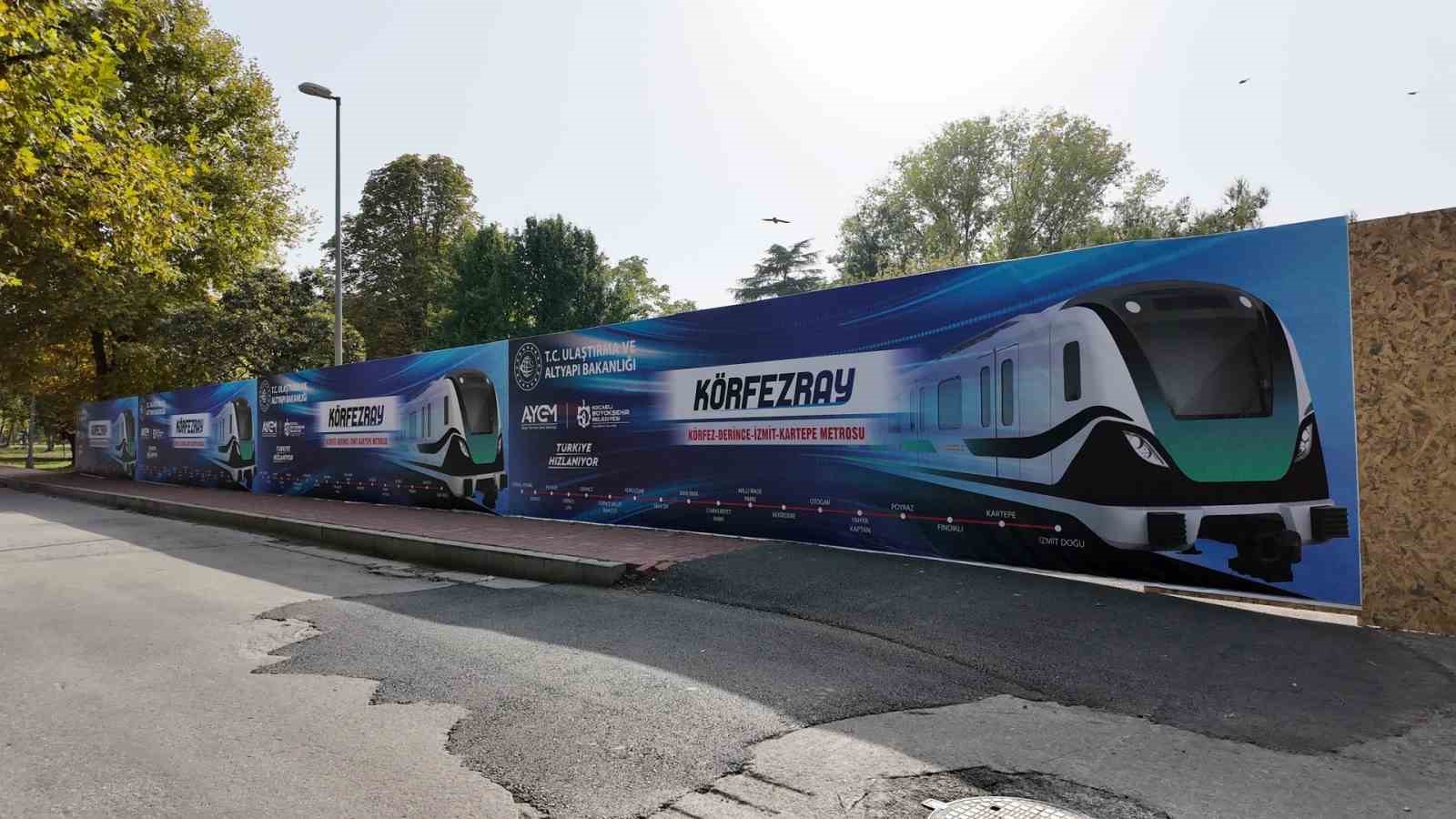 Kuzey Metro Hattı İçi̇n Şanti̇ye Çalışmaları Başladı