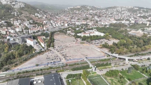 Kuzey Metro Hattı İçi̇n Şanti̇ye Çalışmaları Başladı