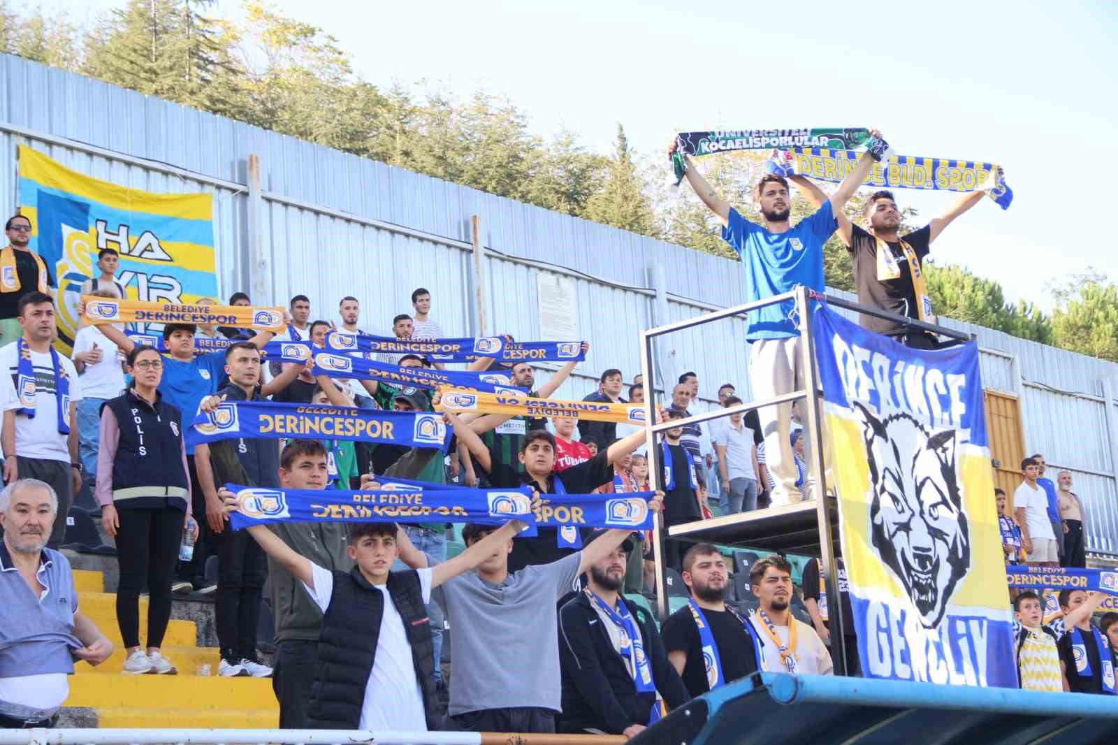 Tff 2. Li̇g: Beledi̇ye Deri̇ncespor: 1 - Erbaaspor: 1