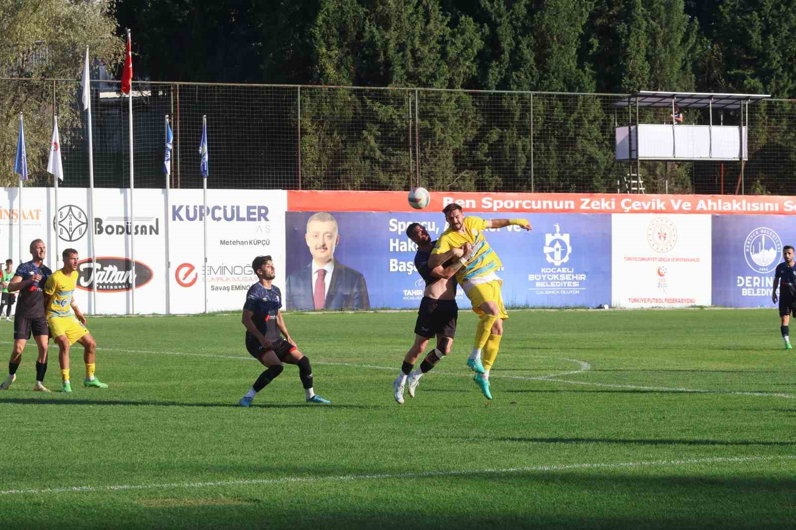 Tff 2. Li̇g: Beledi̇ye Deri̇ncespor: 1 - Erbaaspor: 1