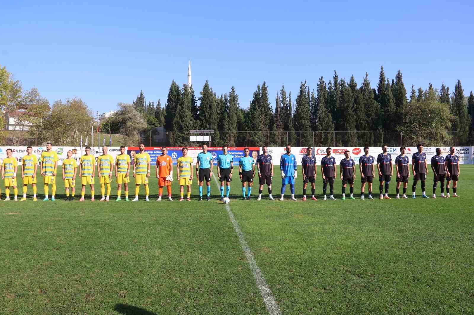 Tff 2. Li̇g: Beledi̇ye Deri̇ncespor: 1 - Erbaaspor: 1