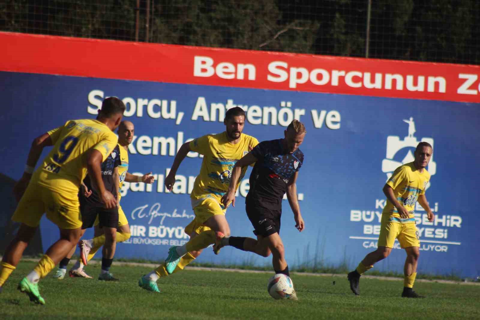 Tff 2. Li̇g: Beledi̇ye Deri̇ncespor: 1 - Erbaaspor: 1