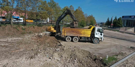 Yuvacık Sapağını rahatlatacak yol çalışması