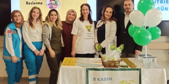 Kocaeli Devlet Hastanesi’nden 8 Kasım Dünya Nütrisyon Günü Etkinliği