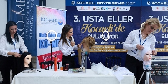 KO-MEK Kuaförlük Branşıyla Usta Ellerde yerini aldı