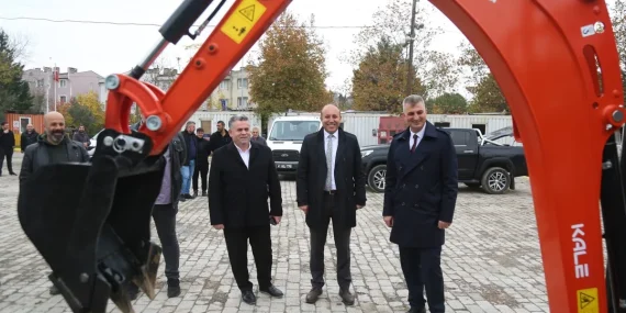 Kocaeli Gölcük’ün makine parkuruna 3 yeni takviye