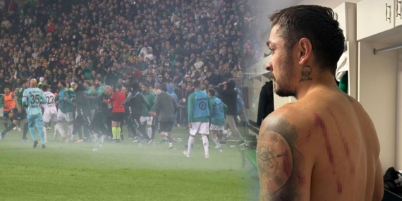 Kocaelispor’dan açıklama: “4’ü futbolcu, 6 kişi yaralandı”