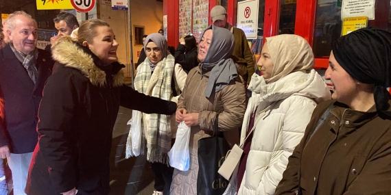 Başkan Hürriyet sadece seçim dönemi değil her zaman işçilerin yanında oluyor